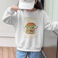 My Favorite Subject Is Lunch Hamburger Back To School Premium Tri-Blend Graphic Kid Sweatshirt