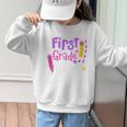First Grade Diva Welcome Back To School 1st Grade Kids Performance Graphic Kid Sweatshirt First Grade Diva Welcome Back To School 1st Grade Kids Performance Graphic Kid Sweatshirt