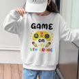Game On 5th Grade Cute Video Gamer Back To School 20256Kids Graphic Kid Sweatshirt Game On 5th Grade Cute Video Gamer Back To School 20256Kids Graphic Kid Sweatshirt