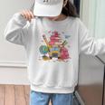 Girls Cute Pink Bows Coquette Aesthetic Back To School Graphic Kid Sweatshirt Girls Cute Pink Bows Coquette Aesthetic Back To School Graphic Kid Sweatshirt