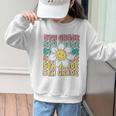Groovy 5th Grade Back To School First Day Of Fifth Grade Graphic Kid Sweatshirt