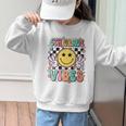 Groovy Sixth 6TH Grade Vibes Back To School First Day Kids Graphic Kid Sweatshirt Groovy Sixth 6TH Grade Vibes Back To School First Day Kids Graphic Kid Sweatshirt