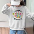 Groovy Watch Out Middle School Here I Come Back To School Graphic Kid Sweatshirt Groovy Watch Out Middle School Here I Come Back To School Graphic Kid Sweatshirt