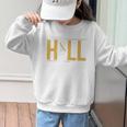 Hall Monitor Back To School Student Graphic Kid Sweatshirt Hall Monitor Back To School Student Graphic Kid Sweatshirt