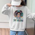 Hello 1st Grade Girl Back To School Kids Boys Girls Graphic Kid Sweatshirt Hello 1st Grade Girl Back To School Kids Boys Girls Graphic Kid Sweatshirt