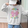 Hello Fifth Grade Coquette Bow 5th Grade Back To School Girl Graphic Kid Sweatshirt Hello Fifth Grade Coquette Bow 5th Grade Back To School Girl Graphic Kid Sweatshirt
