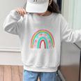 Hello Nursery Pencil Rainbow Back To School Boys Girls Premium Tri-Blend Graphic Kid Sweatshirt