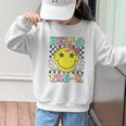 Hello Pre-K Coquette Bow Back To School Preschool Girl Graphic Kid Sweatshirt