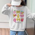 Hello Sixth 6th Grade Back To School Coquette Bow Girls Graphic Kid Sweatshirt Hello Sixth 6th Grade Back To School Coquette Bow Girls Graphic Kid Sweatshirt