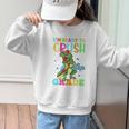 I'm Ready To Crush 3rd Grade Dinosaur Back To School Graphic Kid Sweatshirt I'm Ready To Crush 3rd Grade Dinosaur Back To School Graphic Kid Sweatshirt