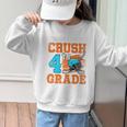 I'm Ready To Crush 4th Grade Hockey Kids Back To School Premium Tri-Blend Graphic Kid Sweatshirt I'm Ready To Crush 4th Grade Hockey Kids Back To School Premium Tri-Blend Graphic Kid Sweatshirt