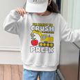 I'm Ready To Crush Pre-K Excavator Back To School Boys Graphic Kid Sweatshirt I'm Ready To Crush Pre-K Excavator Back To School Boys Graphic Kid Sweatshirt