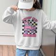 Kids Back To School Skating Rollin Into Preschool Graphic Kid Sweatshirt Kids Back To School Skating Rollin Into Preschool Graphic Kid Sweatshirt