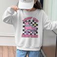 Kids Back To School Skating Rollin Into Second 2nd Grade Graphic Kid Sweatshirt