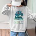 Kids I'M ON HONOR ROLL Monster Trucks Back To School Bruh Graphic Kid Sweatshirt