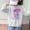Kids Pre K Mermaid Back To School Toddler Girl First Day Of Prek Graphic Kid Sweatshirt Kids Pre K Mermaid Back To School Toddler Girl First Day Of Prek Graphic Kid Sweatshirt