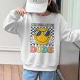 Kindergarten Dude First Day Of Kindergarten Back To School Graphic Kid Sweatshirt