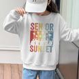 Last First Day Senior Sunset Class Of 2025 Back To School Performance Graphic Kid Sweatshirt