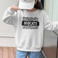 Leopard Bobcats School Spirit Fan Team Back To School Graphic Kid Sweatshirt Leopard Bobcats School Spirit Fan Team Back To School Graphic Kid Sweatshirt