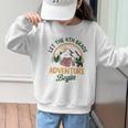 Let The 4th Grade Adventure Begin Camping Back To School Graphic Kid Sweatshirt Let The 4th Grade Adventure Begin Camping Back To School Graphic Kid Sweatshirt