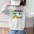 Leveled Up To 5th Grade Back To School Kids Boys Premium Tri-Blend Graphic Kid Sweatshirt Leveled Up To 5th Grade Back To School Kids Boys Premium Tri-Blend Graphic Kid Sweatshirt