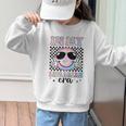 In My Librarian Era Groovy Tie Dye Back To School Graphic Kid Sweatshirt In My Librarian Era Groovy Tie Dye Back To School Graphic Kid Sweatshirt