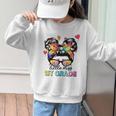 Little Miss First Grade Back To School 1st Grade Girls Graphic Kid Sweatshirt Little Miss First Grade Back To School 1st Grade Girls Graphic Kid Sweatshirt