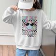 In My Lunch Lady Era Groovy Retro Back To School Graphic Kid Sweatshirt In My Lunch Lady Era Groovy Retro Back To School Graphic Kid Sweatshirt