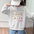 Ready To Sparkle 7th Grade Back To School For Girls Performance Graphic Kid Sweatshirt Ready To Sparkle 7th Grade Back To School For Girls Performance Graphic Kid Sweatshirt
