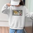 Retro Checkered Back To School Pre K Dude Cute Kid Preschool Graphic Kid Sweatshirt Retro Checkered Back To School Pre K Dude Cute Kid Preschool Graphic Kid Sweatshirt