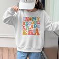 In My Second Grade Era Back To School Retro Groovy 2nd Grade Graphic Kid Sweatshirt In My Second Grade Era Back To School Retro Groovy 2nd Grade Graphic Kid Sweatshirt