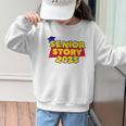 Senior 2025 Story Class Of 2025 Back To School 2025 Grad 25 Graphic Kid Sweatshirt Senior 2025 Story Class Of 2025 Back To School 2025 Grad 25 Graphic Kid Sweatshirt