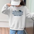 Senior 2027 Blue Girls Class Of 27 Back To School Graphic Kid Sweatshirt Senior 2027 Blue Girls Class Of 27 Back To School Graphic Kid Sweatshirt