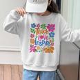 Teach Love Inspire Back To School Graphic Kid Sweatshirt Teach Love Inspire Back To School Graphic Kid Sweatshirt