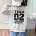 Team 2nd Grade All-Stars Back To School Sports Jersey Graphic Kid Sweatshirt