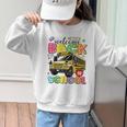 Welcome Back To School Bus Happy First Day Of School Student Graphic Kid Sweatshirt