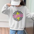 Women Checkered Teach Pencil Lightning Bolt Back To School Graphic Kid Sweatshirt Women Checkered Teach Pencil Lightning Bolt Back To School Graphic Kid Sweatshirt