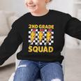 2nd Grade Lightning Bolt Second Grade Squad Back To School Graphic Kid Sweatshirt 2nd Grade Lightning Bolt Second Grade Squad Back To School Graphic Kid Sweatshirt