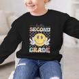2nd Grade Team Back To School Hello Second Grade Smile Face Graphic Kid Sweatshirt 2nd Grade Team Back To School Hello Second Grade Smile Face Graphic Kid Sweatshirt