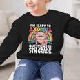 5th Grade Kids Axolotl Questions Back To School Graphic Kid Sweatshirt
