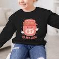 67 Is My Jam Back To School Girls Kids Cute 6 7 Meme Graphic Kid Sweatshirt