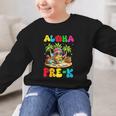 Aloha Pre-K Pineapple Hawaii Back To School Kids Girls Graphic Kid Sweatshirt Aloha Pre-K Pineapple Hawaii Back To School Kids Girls Graphic Kid Sweatshirt