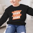 Always A Hawk Back To School Spirit O Graphic Kid Sweatshirt Always A Hawk Back To School Spirit O Graphic Kid Sweatshirt