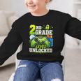 Back To School 2nd Second Grade Level Unlocked Gamer Kid Graphic Kid Sweatshirt Back To School 2nd Second Grade Level Unlocked Gamer Kid Graphic Kid Sweatshirt