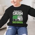 Back To School First Day Of 3rd Grade Garbage Truck Boys Graphic Kid Sweatshirt
