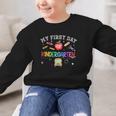 Back To School My First Day Of Kindergarten Boy Girl Graphic Kid Sweatshirt Back To School My First Day Of Kindergarten Boy Girl Graphic Kid Sweatshirt