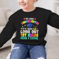 Back To School Look Out 1st Grade Here I Come For Kids Graphic Kid Sweatshirt Back To School Look Out 1st Grade Here I Come For Kids Graphic Kid Sweatshirt