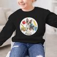 Back To School Miniature American Shepherd Dog Boys Girls Graphic Kid Sweatshirt