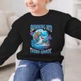 Back To School Third Grade Shark Graphic Kid Sweatshirt Back To School Third Grade Shark Graphic Kid Sweatshirt