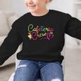 Cafeteria Crew Back To School Lunch Lady Worker Squad Graphic Kid Sweatshirt Cafeteria Crew Back To School Lunch Lady Worker Squad Graphic Kid Sweatshirt